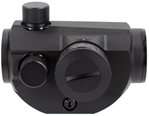 Aim Sports Inc 107461 Aim Sports RTDT125 Micro Dot  Matte Black 1x20mm 4 MOA Dual Illuminated (Green/R
