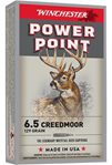 Winchester Ammu 107554 Winchester Ammo X651 Super-X  6.5 Creedmoor 129 gr Power-Point (PP) 20 Bx/10 Cs