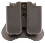 Bulldog Cases 10761 Bulldog P1911M Magazine Holder  Belt Most 1911's Single Stack Black Polymer