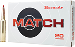 Hornady Mfg Co 107629 Hornady 82162 Match   300 Precision Rifle Cartridge (PRC) 225 GR ELD-Match 20 Bx