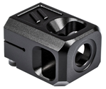 Zev Technologie 107822 ZEV COMPPROV2B Pro V2 Compensator Black Hardcoat Anodized Aluminum with 1/2"-28