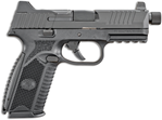 FN 66100527 509 Tactical 9mm Luger Double 4.5" 10+1 Black Interchangeable Backst