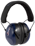 108013 Browning 126387 Buckmark II Hearing Protector 27 dB Over the Head Blue Ear Cups