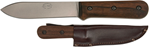 Kabar 108411 Ka-Bar BK62 Becker Kephart 5.13" Drop Point Plain 1095 Cro-Van Walnut Handle Fix