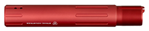 Strike Industri 108448 Strike ARCARPRESLICKRED Receiver Extension Tube  AR Pistol Platform Red Anodized