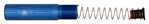 Strike Industri 108450 Strike ARSPRESLICKBLU Buffer Tube  AR Pistol Platform Blue Anodized Aluminum Han