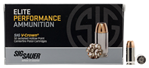 108793 Sig Sauer E45AP250 Elite V-Crown  45 ACP 230 gr Jacketed Hollow Point (JHP) 50 B