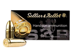 Magtech 109440 Sellier & Bellot SB9NATO Handgun   9mm NATO 124 GR Full Metal Jacket 50 Bx/ 20 C