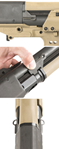 109463 Kel-Tec KSG515 Single Point Sling Attachment Black Steel