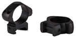 109541 Konus 7401 Scope Ring Set  Picatinny/Weaver Medium 1" Tube Matte Black Steel