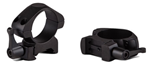 109545 Konus 7407 Scope Ring Set  Quick Release For Rifle Picatinny/Weaver Medium 1" Tu