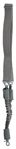Ncstar / Vism 109677 NcStar AARS1PU Single Point Sling  1.50" 44"-60" Urban Gray Nylon Rifle