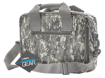 Ncstar / Vism 109681 NcStar CPDX2971D VISM Double Pistol Range Bag with Mag Pouches, Loop Fasteners,