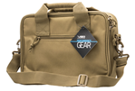 Ncstar / Vism 109683 NcStar CPDX2971T VISM Double Pistol Range Bag with Mag Pouches, Loop Fasteners,