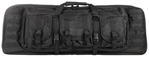 Ncstar / Vism 109689 NcStar CVDC2946B36 VISM Double Carbine Case Black PVC Nylon with Foam Padding, L