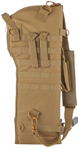 Ncstar / Vism 109698 NcStar CVRSCB2919T VISM Scabbard with Tan Finish, MOLLE Webbing, D-Ring & Gromme