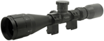 Bsa Optics 109978 BSA 22412X40AO Sweet 22 Matte Black 4-12x 40mm AO 1" Tube 30/30 Duplex Reticle F