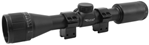 Bsa Optics 109983 BSA AIR4X32AOTB Outlook  Matte Black 4x32mm AO 1" Tube Mil-Dot Reticle