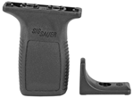 110262 Sig Sauer KITTRDGRIPVEERTICALBLK Tread Vertical Grip with Barricade Stop Black P