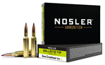 110665 Nosler 40052 Ballistic Tip   6mm Creedmoor 95 GR Ballistic Tip 20 Bx/ 10 Cs