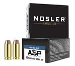 110681 Nosler 51400 Match Grade  10mm Auto 180 gr Jacketed Hollow Point (JHP) 20 Bx/ 20