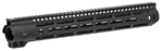 Midwest Industr 110715 MIDWEST INDUSTRIES INC MISLH15 Slimline AR-15 6061 Aluminum Black Hard Coat Anod