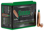 Sierra Bullets 110789 Sierra 4565T Tipped GameKing  7mm .284 165 gr Hollow Point Boat-Tail (HPBT) 50 P