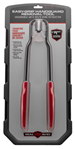 110915 Real Avid/Revo AVEGHRT AR15  Metal Rubber Black Metal w/Red Handles