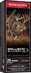 Winchester Ammu 11092 Winchester Ammo SBST25WSS Ballistic Silvertip  25 WSSM 85 gr Fragmenting Polymer