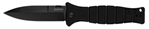 111168 Kershaw 3425 XCOM  3.60" Folding Spear Point Plain Black Oxide 8Cr13MoV SS Blade
