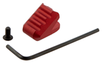 Strike Industri 111390 Strike ISOTABRED ISO Tab  AR Platform Red Anodized Aluminum