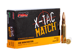Pmc 111495 PMC 308XM X-Tac Match 308 Win 168 gr Open Tip Match (OTM) 20 Bx/ 40 Cs