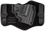 111525 Galco KC158B KingTuk Classic Black Kydex Holster w/Leather Backing IWB S&W J Fra