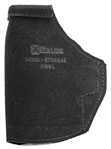 111551 Galco STO464B Stow-N-Go Holster IWB Style made of Leather with Black Finish, Met
