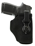 111557 Galco TUC224B Tuck-N-Go 2.0  Black Leather IWB Fits Glock 17,22,31 Ambidextrous
