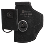 111568 Galco WK2226B Walkabout 2.0  Black Leather IWB Fits Glock 19,23,32 Ambidextrous