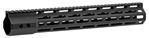111874 Wilson Combat TRMLOKAR1014 AR-10 M-Lok Handguard 6005A-T5 Aluminum Black Hard Co