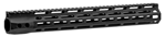 111877 Wilson Combat TRMLOK15 M-LOK Rail  AR-15 Black Hardcoat Anodized 6005A-T5 Alumin