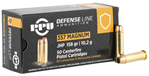 Tr&z Usa Tradin 111972 PPU PPD357 Handgun  357 Mag 158 gr Jacketed Hollow Point (JHP) 50 Bx/ 10 Cs