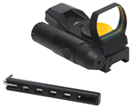 Firefield / Lan 111993 Firefield FF26023 Impact Duo w/Laser Matte Black 1x31x22mm Multi-Dot Sizes/Illum