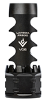 112187 Aero Precision APVG100029AR1 VG6 Lambda Multi-Caliber 5/8"-24 tpi 2.95" Black Ni