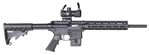 Swsc/gemtech MP15-22 Smith & Wesson 12724 M&P15-22 Sport with Red/Green Dot 22 LR 16.50" 10+1 Matte B