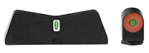 Xs Sight System 112239 XS Sights GL0009S5N DXT II Big Dot fits Glock 17,19,22-24,26-27,31-36,38 Gen1-5