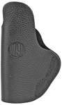 1791 Gun Leathr 112352 1791 Gunleather SCH1NSBR SCH S&W Bodyguard/Walther PPK/Ruger LCP Black Leather