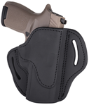 1791 Gun Leathr 112385 1791 Gunleather BH24SSBLR BH2.4S Belt Holster Size 2.4S OWB Open Top Style made