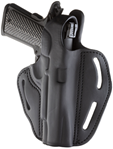 1791 Gun Leathr 112387 1791 Gunleather BHX1CLSBLR BHX Belt Holster Size 01 OWB Cocked & Loaded Style ma