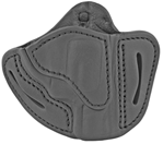 1791 Gunleather Revolver Holster Stealth Black Right Hand Size 1 OWB RVH-1-SBL-R