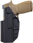 1791 Gun Leathr 112412 1791 Gunleather TACIWBP320BLKR Tactical Kydex Holster IWB Style with Black Finis
