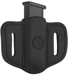 1791 Gunleather Single Magazine Holster Double Stack Black MAG-1.2-SBL-A