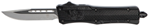 Cobra Enterpris 112472 CobraTec Knives SBCTK1SDNS CTK-1  Small 2.75" OTF Drop Point Plain D2 Steel Blad